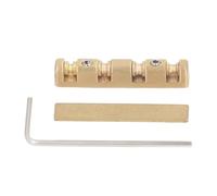 Tuerca de guitarra de latón con campana ajustable de 42 mm, reemplazo de tuerca de puente de guitarra eléctrica, material de latón de primera calidad con llave hexagonal y