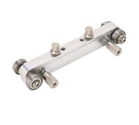 Tuerca de Guitarra, Lijadora de Sillín con Tornillo Ajustable, Herramienta Lijadora de Tuercas de Sillín de Puente de Acero Inoxidable de Aleación de Aluminio para Sillín de