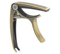 Tuerca de guitarra, tuerca de guitarra acústica de metal de alta calidad, fácil de usar, resorte universal de alto rendimiento (Bronce)