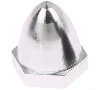 Tuerca de hélice de aleación de aluminio - Para motor sin escobillas 2212, accesorio cuadricóptero de avión RC de alta potencia, para componente de vuelo estable, plata (tuerca estándar)