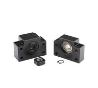 Tuerca de husillo de bolas de metal Soporte del extremo husillo de bolas BKBF tornillo Asiento fijo Cojinete(BKBF20)