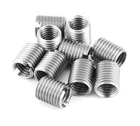 Tuerca de inserción de reparación roscada de 10 piezas para reducir la reparación de M8 X 1,25 hembra y M10 X 1,25 herramienta de extensión de rosca macho Herramienta de reparación de tornillo