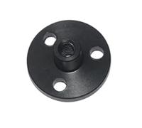 Tuerca de latón con tornillo de acero inoxidable, T4 Trapezoidal Flange Lead Screw Tuerca de latón de plástico 4 mm, diámetro de 1 mm, 1 mm, 2 mm Lead Multicolor(plástico, Pitch 1 mm lead 2 mm)