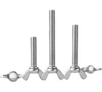 Tuerca de mariposa de ala Tuercas de mariposa Tornillos acero inoxidable 304 Tuerca perno(25mm-1pcs,M5)