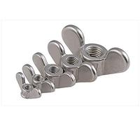 tuerca de mariposa, tuerca de torsión manual, Tuercas de mariposa acero inoxidable Cierre apriete manual(3pcs-m6)