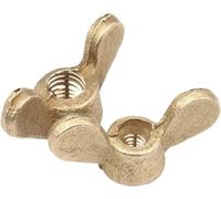 Tuerca de mariposa, Tuercas De Mariposa Ala Cobre, Tornillo Apretado A Mano M3-M20, 1/2/5 Uds