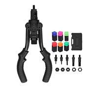 Tuerca de nuez de remacha de manos Herramienta manual de kit de remachado con Mandrel M3 M4 M6 M8 M10 M12