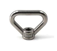 Tuerca de ojo de acero inoxidable 304 M24 Anillo de triángulo Forma de elevación de tuerca fijada