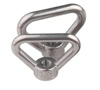Tuerca de ojo de elevación con forma de anillo, Tuerca de ojo de elevación triangular, rosca trapezoidal de acero inoxidable 304, M8 M10 M12 M14 M16 M20(14mm)