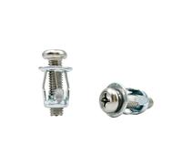 Tuerca de pétalos con tornillo de expansión, Kit de tuercas de remache de pétalo, acero inoxidable 304, acero al carbono galvanizado, M4-M8(Cross Head,M4x20 (5Pcs))