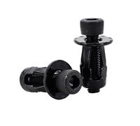 Tuerca de pétalos con tornillo de expansión, M4-M8 16-21 mm Tuercas de inserción de remache Forma de pétalo Tornillo de expansión Multicolor 5/10 piezas Rivnut(Socket Head (Black),M5x18(5Pcs))