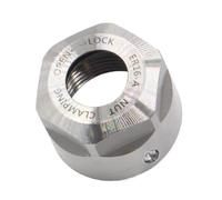 Tuerca de pinza de metal ER16, M19x1 M22x1.5, tuerca de sujeción de pinza resistente a altas temperaturas for maquinaria - 1 pieza