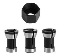 Tuerca de portabrocas M15 de acero al carbono para máquina de grabado de 6/6,35/8 mm, mango de conversión, accesorios de broca de enrutador eléctrico