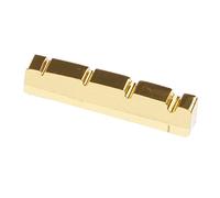 Tuerca de puente de guitarra de latón de 42 mm/38 mm ranurada para instrumentos musicales de cuerda de bajo eléctrico (42 mm)