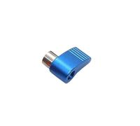 Tuerca de pulgar M3 M4 M5 M6 tipo L/tipo T, tuercas de apriete manual, mango ajustable con forma de mariposa for cámara DSLR SLR, 1 ud.(Blue L-shape,M5 (1pcs))