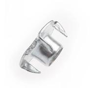 Tuerca De Ranura En T 10-50 Uds M2 M3 M4 M5 M6 M8 M10 M12 1/4-20UNC tuercas cautivas cuatro puntas muebles T insertos de tuerca for madera chapada en Zinc para Perfiles de Aluminio(10pcs,M2)