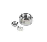 Tuerca de remache autoblocante de acero inoxidable 304 CLS, 1/20X, M2, M2.5, M3, M4, M5, M6, M8, M10, 0.8-3.2 mm(20pcs,M4-2 slab 1.4mm)