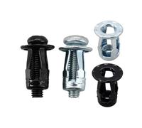 tuerca de remache de expansión de pétalos, Juego de tuercas remache pétalos expansión acero al carbono M4-M8 for matrículas Zinc negro 5/10/15 Uds(Nut (10Pcs) Zinc,M6x20)