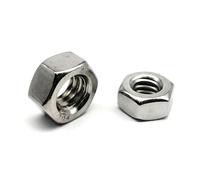 Tuerca de rosca fina gruesa tuerca hexágono hexagonal, 25pcs UNC 3-48, 25 piezas