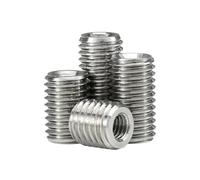 Tuerca de rosca interna y externa M6 M8 M10 M12, tornillo adaptador de acero inoxidable 304(M8xM12x12mm)