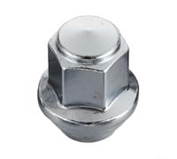 Tuerca de rueda, 1 paquete, repuesto OEM para Ford Transit/Connect/S-Max/Galaxy/Mustang/Mach-E, construcción de acero, acabado plateado, ajuste directo