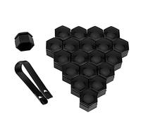 Tuerca de rueda de 22 mm, 20 piezas tapas de tuerca de rueda de coche, tapas de protección, tapas antioxidantes, cubierta de tornillo de cubo automático de coche, decoración exterior, tapas de tuerca