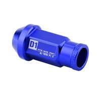 Tuerca de Rueda de Carreras de Aluminio Negro de 12x1,5 para Tornillos de Neumáticos de Coche Tuerca de Rueda Ligera y le para Coches de Carreras (BLUE)