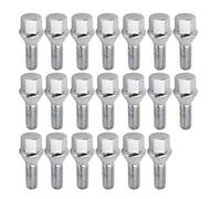 Tuerca de Rueda para Coche Serie 3 E21 E30 E36 1995-2012 Accesorios para Coche de aleación Tornillo de Rueda Tuerca de Rueda Espárrago M12x1.5x26 17mm