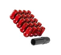 Tuerca de seguridad de 7 puntos con casquillo antirrobo para, SUV, camión, a prueba de vibraciones, juego de cerraduras de rueda de resistencia con herramienta de casquillo antiaflojamiento