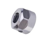 Tuerca de sujeción de pinza metálica de dureza mejorada, tipo ER11-ER32 A/UM, for mandriles y tornos CNC, 1 unidad(M14x0.75)