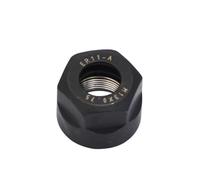 Tuerca de sujeción de pinza metálica ER11A ER11M de alta precisión for máquinas CNC de carpintería: dispositivo duradero y resistente a la fatiga.(M14x0.75)