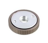 Tuerca de sujeción rápida M14 para amoladora angular, tuerca automática de acero y metalurgia en polvo, cambio rápido sin herramientas, compatible con discos de metal y diamante, compatible con flex