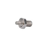 Tuerca de tornillo adaptador de cilindro de pared delgada SDA M8/10 * 1,5 neumática(M14X1.5-M22X1.5)
