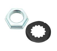 Tuerca del piñón delantero para Yama-ha YZ450 WR450 2004-2023 YFZ450 2006-2013 con Arandela de Seguridad