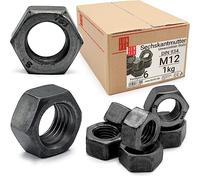 Tuerca hexagonal, 1 kg, 65 unidades, M12, Resistencia 6, DIN 934
