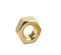 Tuerca Hexagonal De Latón Macizo, M1.4 .6 M2 .5 M3 M4 M6 M8 M10 M12 M14 M16 M18 M20 M22 M24, 1-50 Uds(M12-2Pcs)
