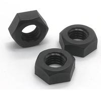 Tuerca hexagonal de plástico de nailon, sujetadores de aislamiento con rosca métrica, M2, M3, M4, M5, M6, M8, M10, M12, 10/50 Uds.