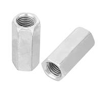 Tuerca hexagonal larga de acero hexagonal M16 * 50 tuerca roscada hexagonal