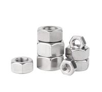 Tuerca hexagonal M1 M1.2 M1.4 M1.6 M2 M2.5 M3 M3.5 M4 M5 M6 M8 M10 M12 M14 M16 M18 M20~M33 Tuercas de acero inoxidable 304/316(316,M16-5pcs)