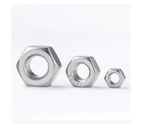 Tuerca hexagonal M1 M1.2 M1.4 M1.6 M2 M2.5 M3 M3.5 M4 M5 M6 M8 M10 M12 M14 M16 M18 M20~M33 Tuercas de acero inoxidable 304/316(304,M16-5pcs)