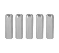 Tuerca Hexagonal M10 5 Piezas Acero Inoxidable Rosca M10x40 M10x50 para Uso Doméstico Oficina Industrial Maquinaria Reparación Herramientas