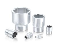 Tuerca hexagonal TOPTUL 3/8 pulgada 18 mm 6 caras