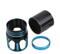 Tuerca para carrete de pesca en diseño ligero, complemento ideal para tu configuración de caña (azul)