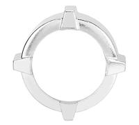 Tuerca para Picadora de Carne de Acero Inoxidable, Exquisitamente Elaborada, Duradera, Adecuada para la Mayoría de las Picadoras de Carne Eléctricas, Suministros de Cocina,