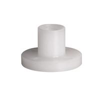 Tuerca para tornillo de avance, Tuerca de husillo de avance con rosca trapezoidal T8, brida redonda, plástico, multicolor, varios tamaños(White,Pitch 2mm lead 12mm)