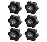 Tuerca Perilla, Perilla de Sujeción, Perillas de Estrella, Tuerca Perilla de Mango, M8 Moleteado Pomos, Tuercas de Agarre de Perilla Moleteada, para Equipos Mecánicos, Industria, Equipos Electrónicos