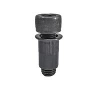 Tuerca remachable de acero inoxidable 304 M3-M10, tuerca roscada, tuerca remachable, kit de pernos Allen hexagonales de acero al carbono negro DIN912 ISO7380 DIN7991(Socket Head(black),M3X14(30pcs))