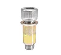 Tuerca remachable de acero inoxidable 304 M3-M10, tuerca roscada, tuerca remachable, kit de pernos Allen hexagonales de acero al carbono negro DIN912 ISO7380 DIN7991(Socket Head(Zinc),M6X20(10pcs))