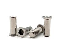 tuerca remachable de acero inoxidable, Tuercas remachables SUS304, planas y avellanadas, varios tamaños, paquete de 20 a 50 piezas(20pcs-Flat M6*23)