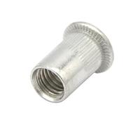 Tuerca remachable de aluminio M3 M4 M5 M6 M8 Cabeza plana(M5 50pcs)